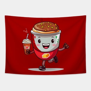 Kawaii  junk food T-Shirt cute  funny Tapestry