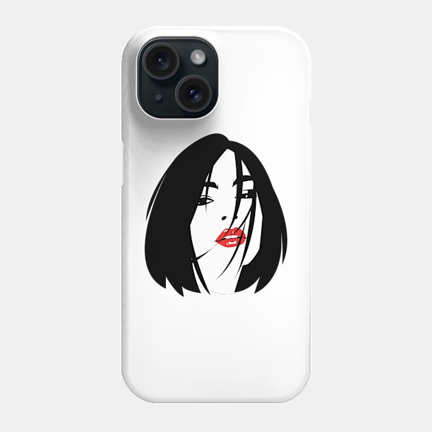 Pretty Woman Phone Case by Irkhamsterstock