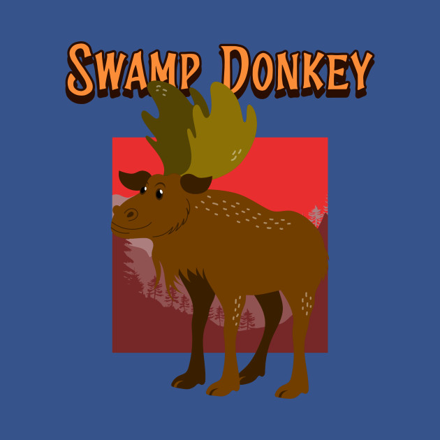 Disover Swamp Donkey - Elk - T-Shirt