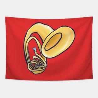 Sousaphone Tapestry