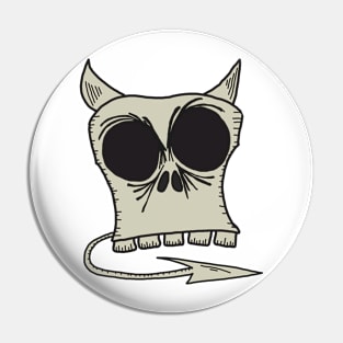 Demon Skull Pin