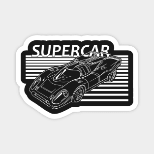 Porsche 917 Supercar Magnet