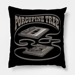 Porcupine Tree Exposed Cassette Pillow
