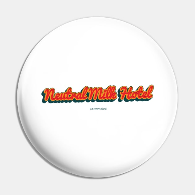 Neutral Milk Hotel Pin by PowelCastStudio