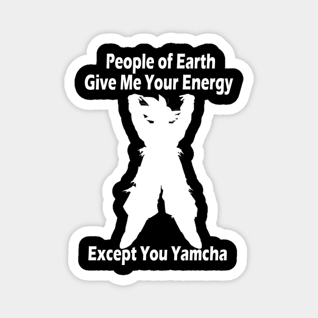 Dragon ball  - Yamcha Joke Magnet by itsDamon