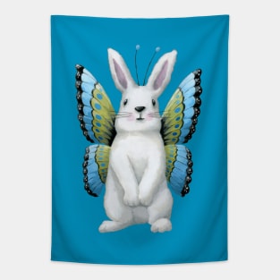 Winged Bunny Tapestry