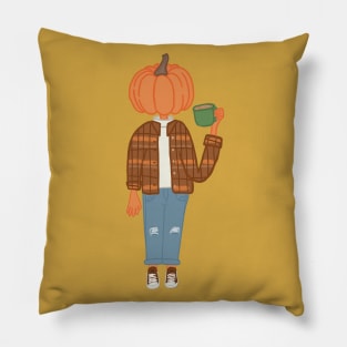 Pumpkin Man Pillow