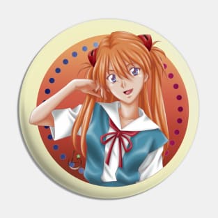 Asuka Sohryu Langley Pin