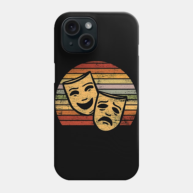 musical mask retro Phone Case by ShirtsShirtsndmoreShirts