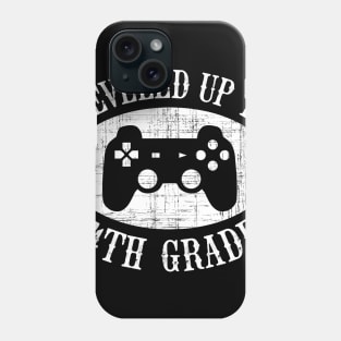 Leveled Up To 4th Grade Gamer Back To School First Day Boys Phone Case