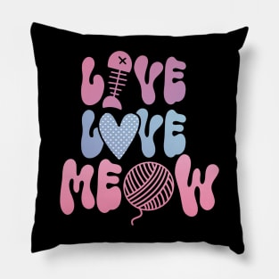 Love Meow Pillow