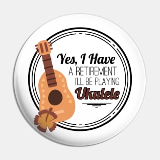 Best Ukulele Musician Gift Pin