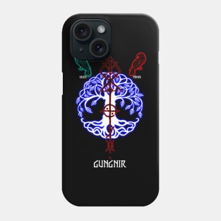 Gungnir Odin spear red Phone Case