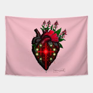 heart punk Tapestry