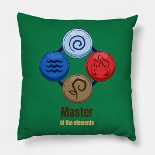 Master of the elements Pillow