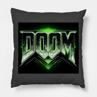 Doom logo Pillow