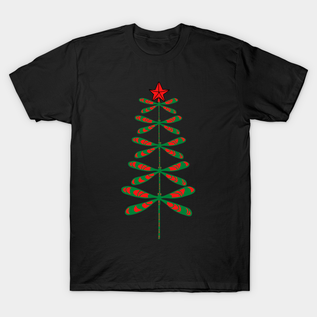 Discover dragonfly christmas tree - Dragonfly Christmas Tree - T-Shirt