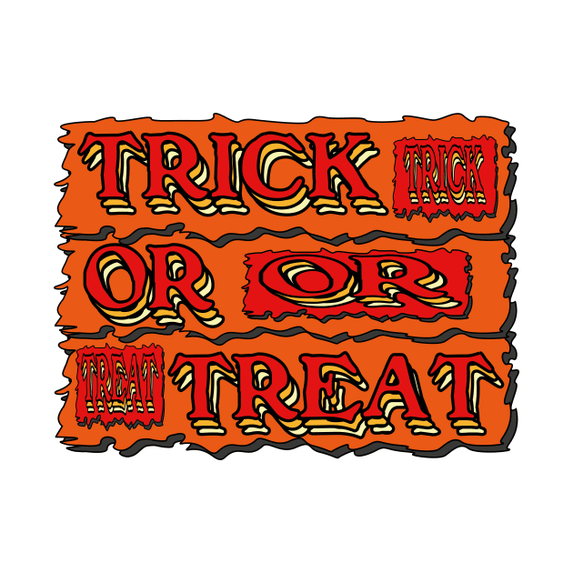 vintage halloween custom typography by fokaction
