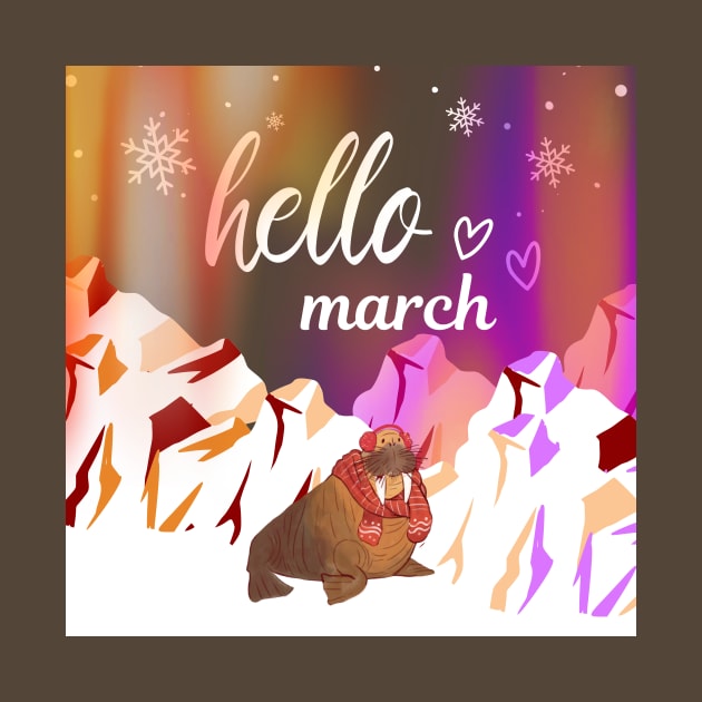 Hello March by ARTMeggy