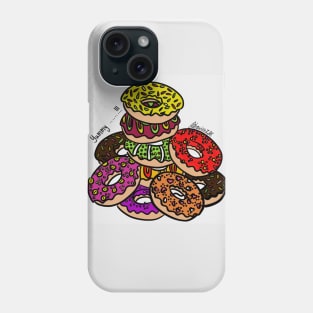 Donuts art Phone Case