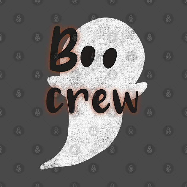 Boo Crew Cute Halloween Ghost by FreckledBliss