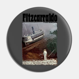 Fitzcarraldo movie Illustration Pin