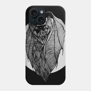 ― moon bat Phone Case