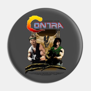 Contra Movie Poster Pin