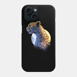 Cheetah Water Color Phone Case
