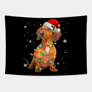 Dachshund Dogs Tree Christmas Sweater Xmas Gifts Tapestry