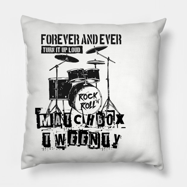 matchbox forever Pillow by cenceremet