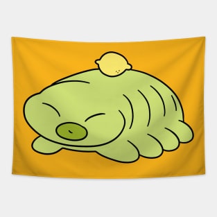 Lemon Waterbear Tapestry