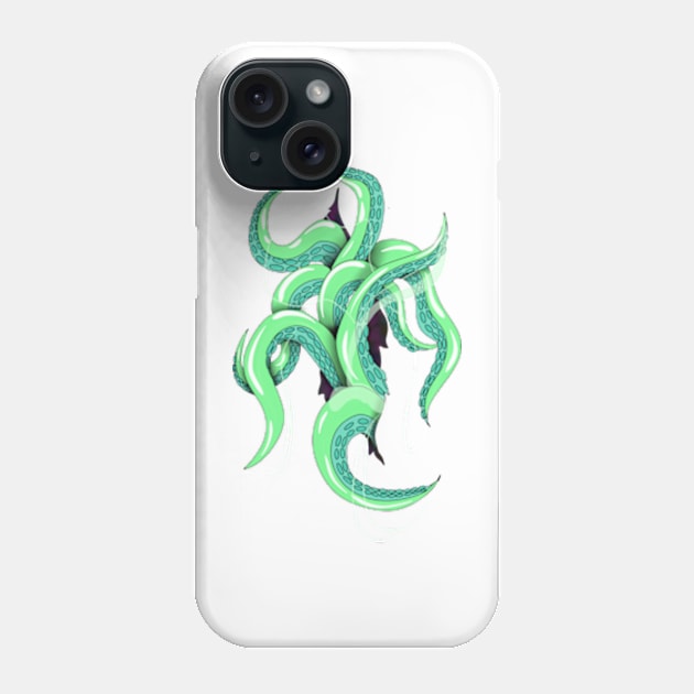 tentacles Phone Case by SnowJade