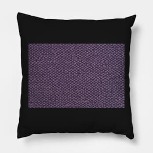 Purple vinyl texture Pillow