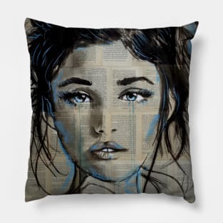 Baby blue Pillow