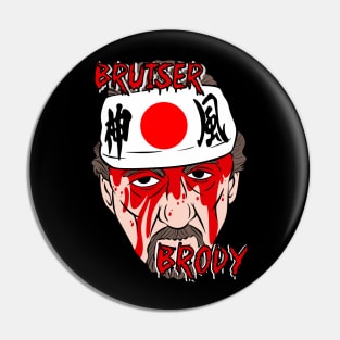 Bruiser Brody Pin