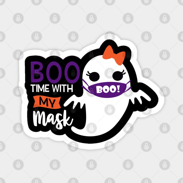 Boo Time With My Mask Magnet by trendybestgift