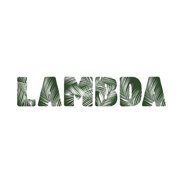 Lambda Leaf Letters by Rosemogo