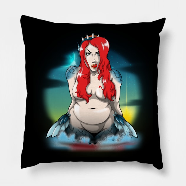 Ocean Dream Pillow by EnegDesign