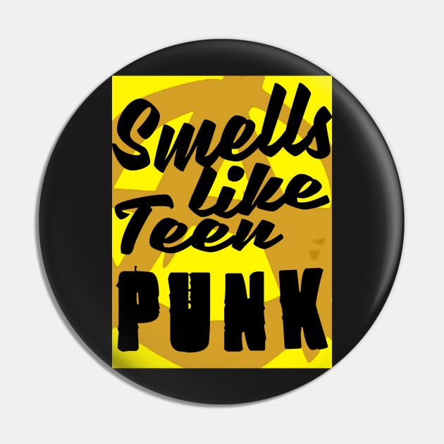 smells like teen punk tshirt NIRVANA parody yellow Pin by danygammerx