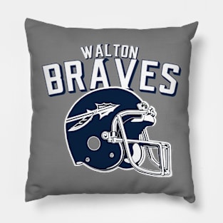 Walton Braves football Pillow