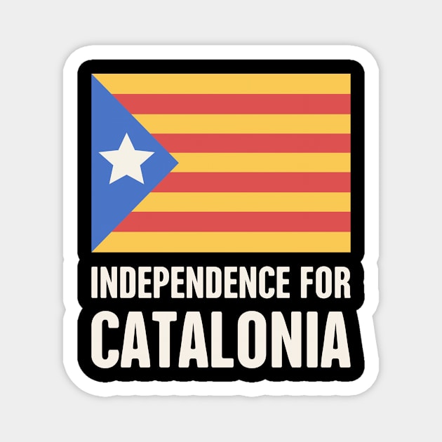 Independence For Catalonia Magnet by Wizardmode