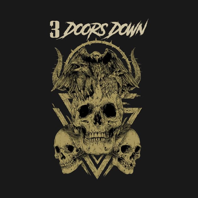 3 DOORS DOWN BAND by Angelic Cyberpunk