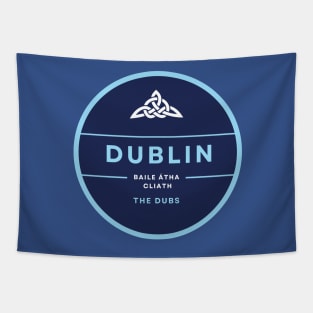 Dublin, County Dublin and GAA Colours Tapestry