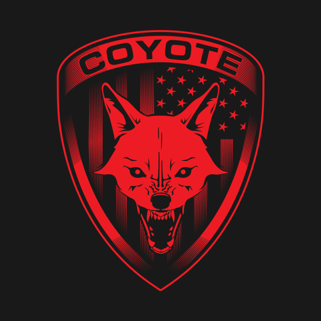 Coyote Shield by blurrybones