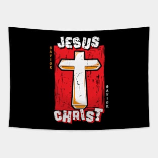 Jesus Christ Savior V.1 Tapestry