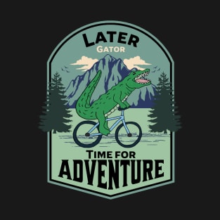 Later Gator Back Design T-Shirt