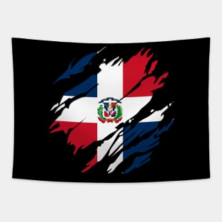 Proud Dominicana Flag, Republica dominicana gift heritage, Dominican girl Boy Friend dominicano Tapestry