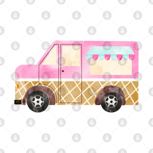 ice cream truck by MutchiDesign