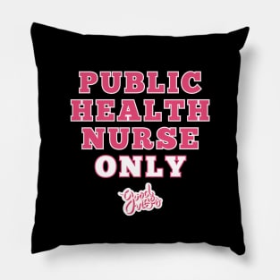 Public Health Nurse Pillow